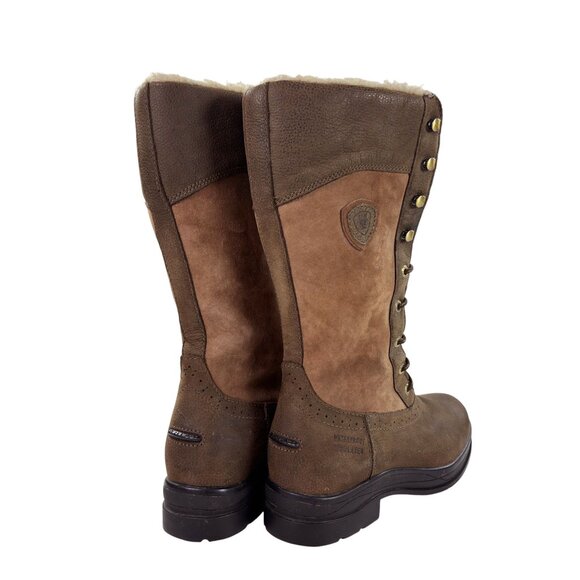 Ariat Wythburn Waterproof Insulated Equestrian Boots Womens 6B Leather/Suede - Picture 7 of 12